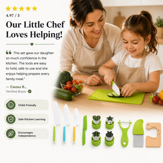 Kids Cooking Knife Set