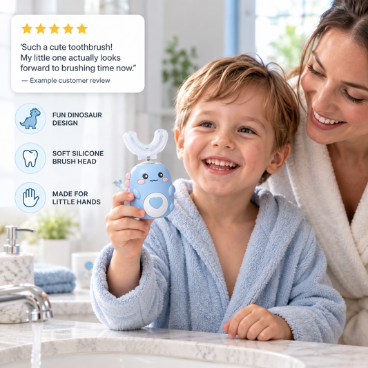 U-Shaped Electric Kids Toothbrush