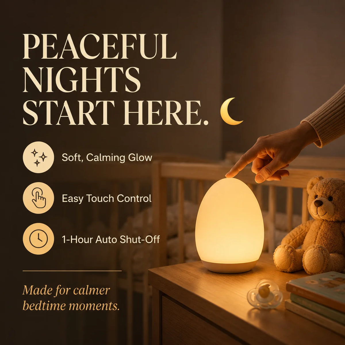 Touch-Control Night Light