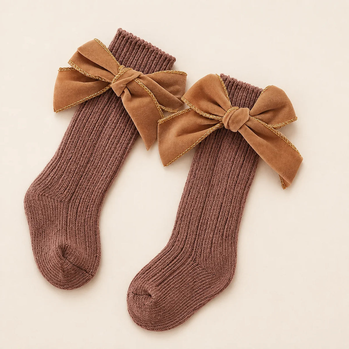 Baby Bow Knee-High Socks