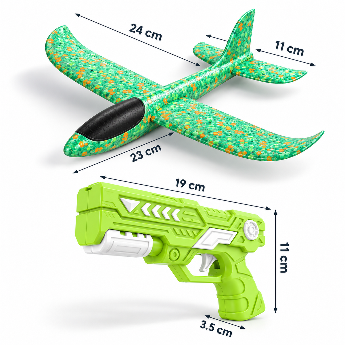 Kids Foam Airplane Launcher