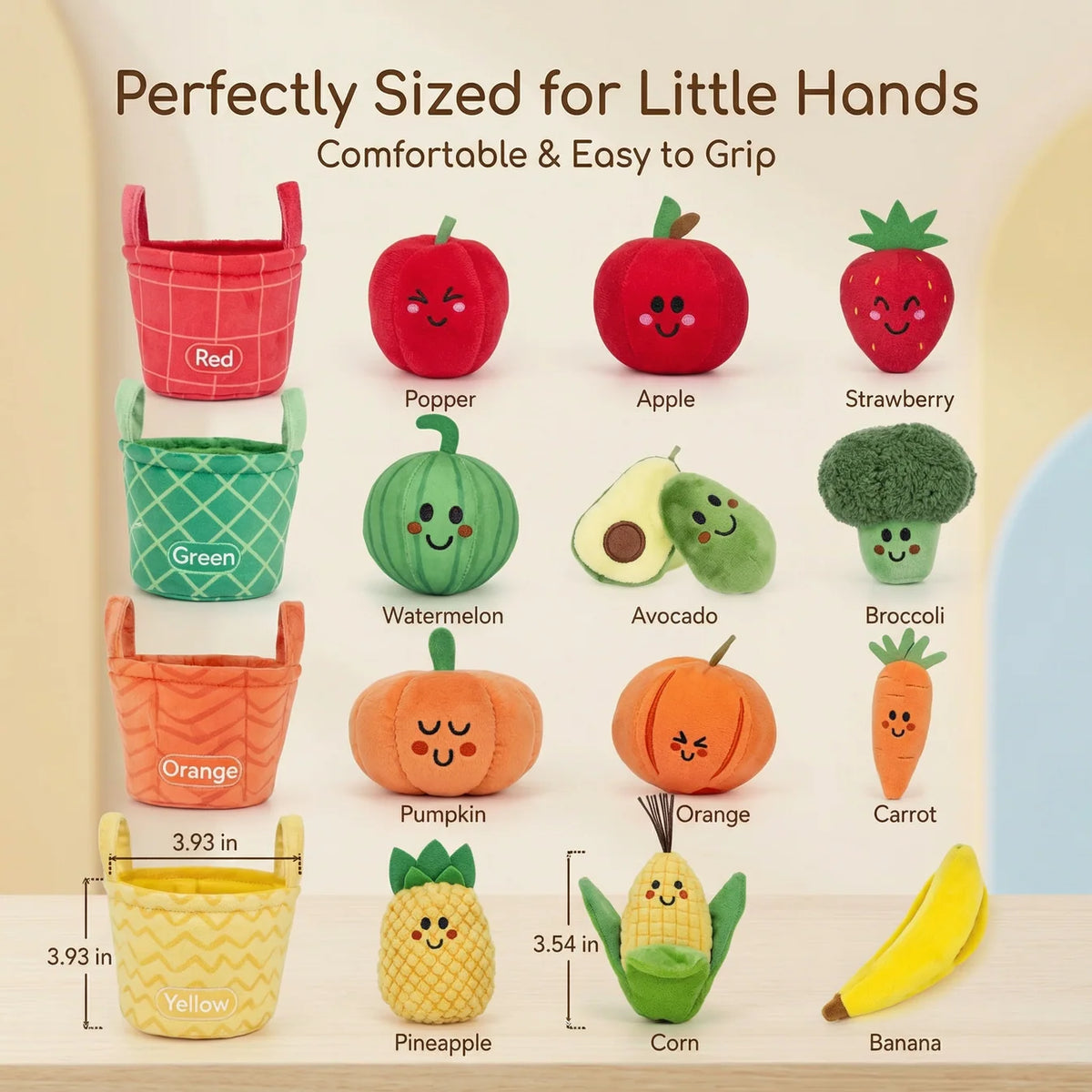 Fruit Sorting Play Set