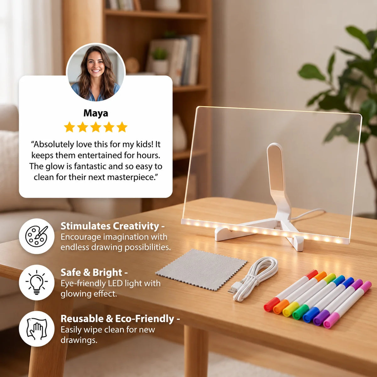 Light-Up Drawing Board