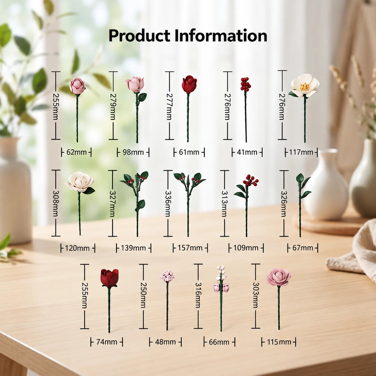 Flower Building Block Bouquet