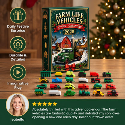 Farm Vehicles Advent Calendar