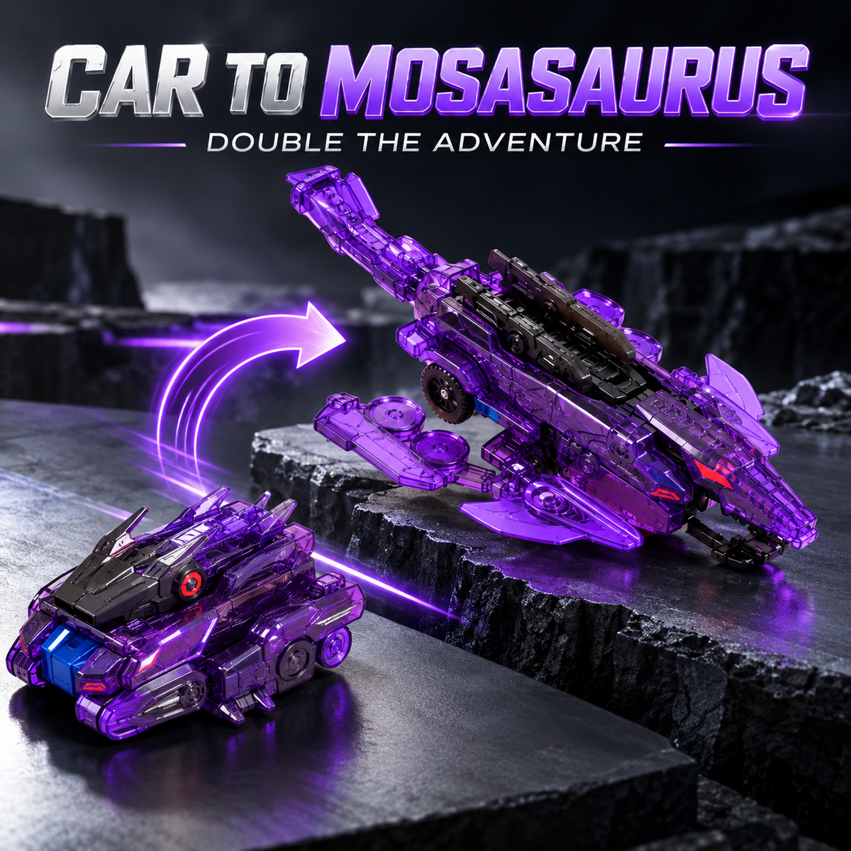 Transforming Racing Car