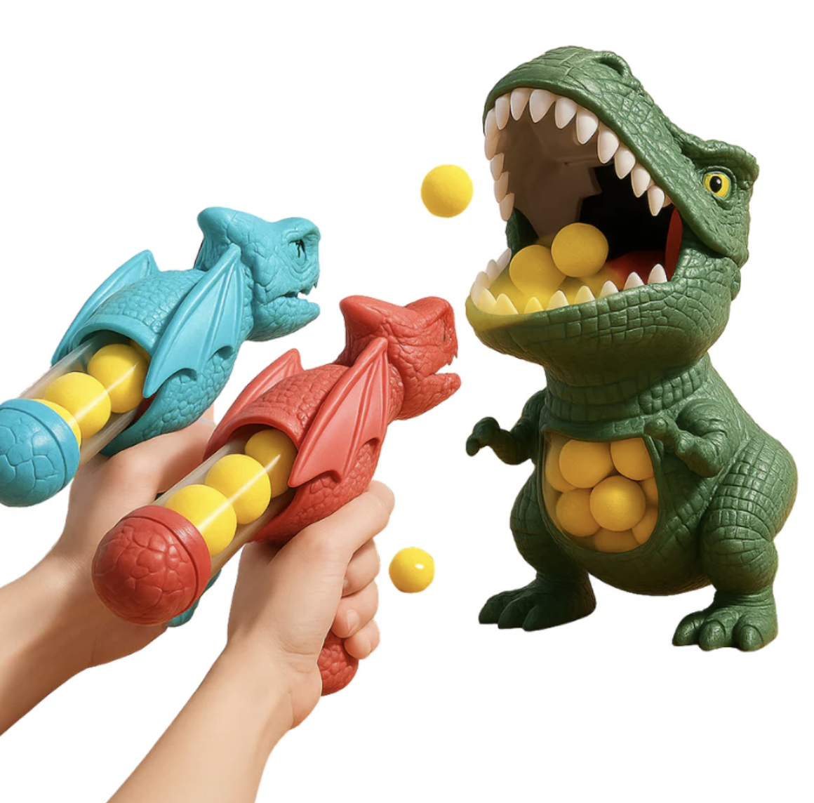 Mechanical Foam Ball Target Game for Children