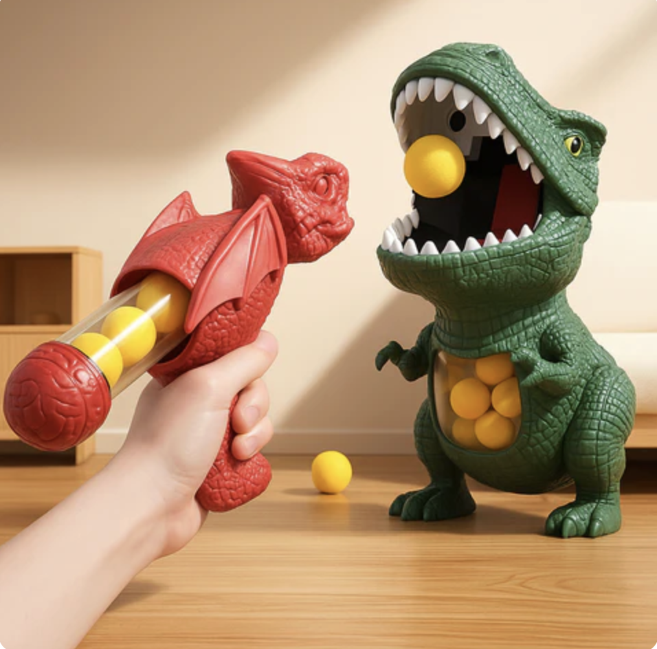 Mechanical Foam Ball Target Game for Children