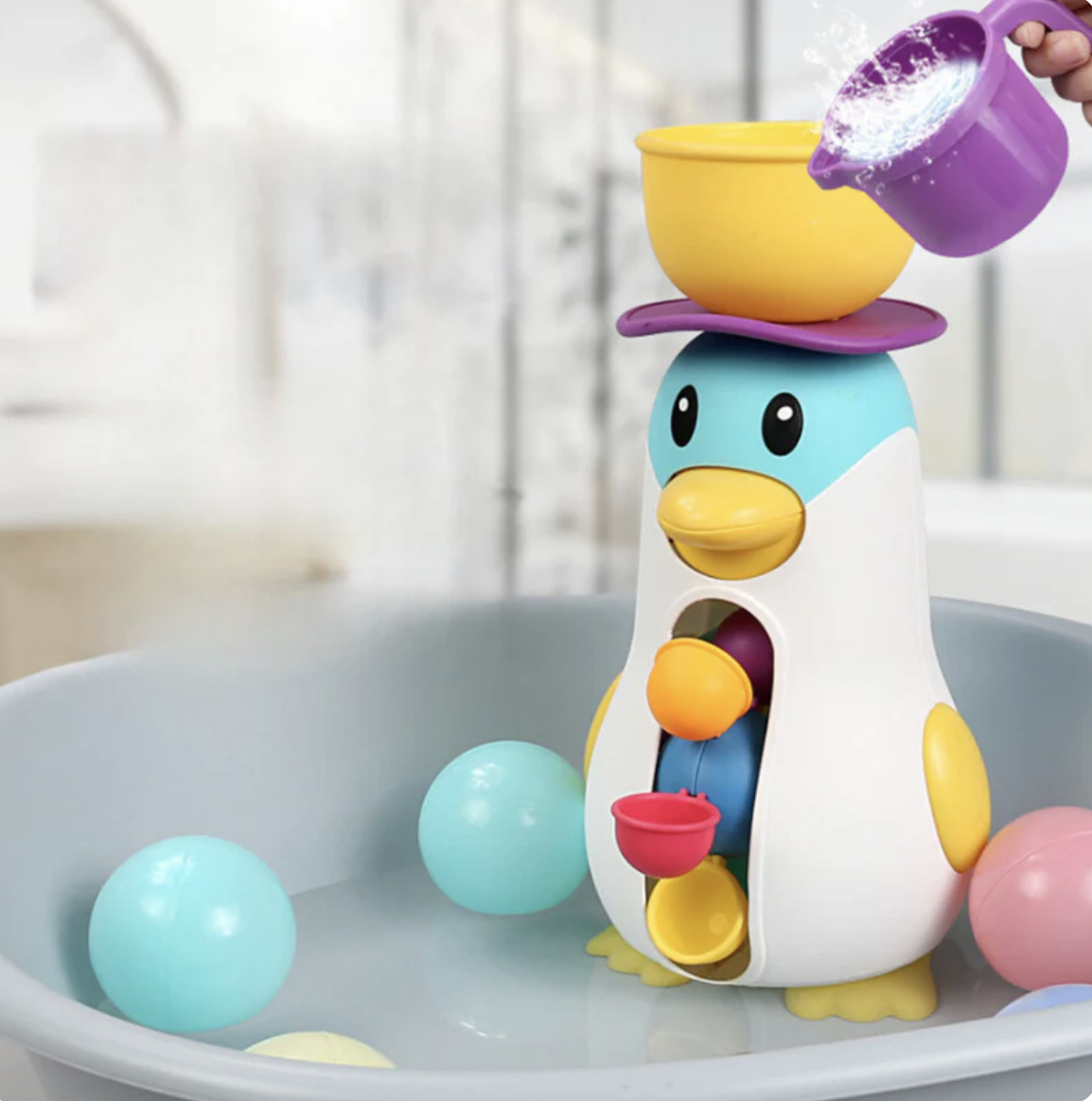 Mechanical Water Wheel Bath Toy for Children