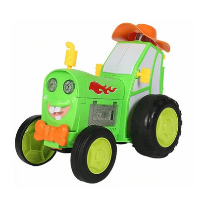 Remote-Controlled Stunt Vehicle with LED Lights & Sound