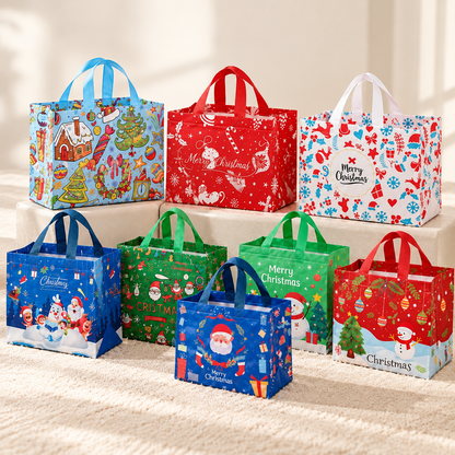 Christmas Gift Bags with Handles