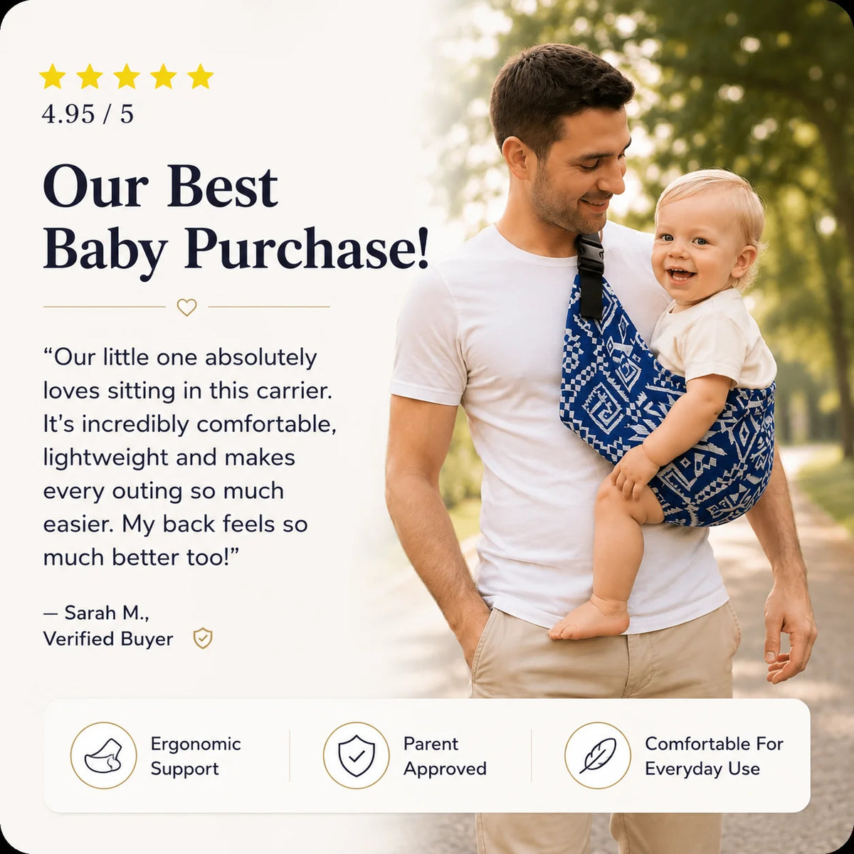 Adjustable Baby Hip Carrier