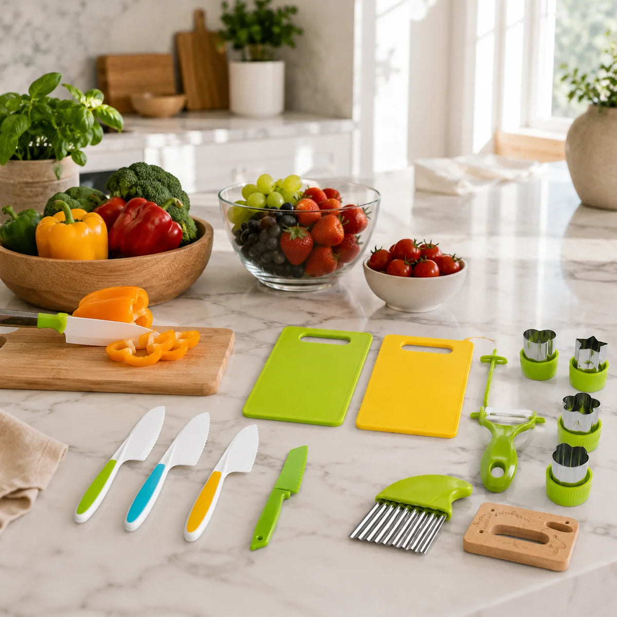 Kids Cooking Knife Set