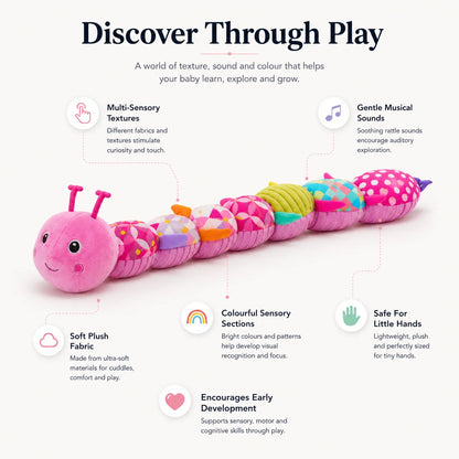 Musical Sensory Caterpillar Toy