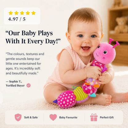 Musical Sensory Caterpillar Toy