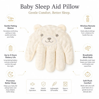 Baby Soothing Patting Pillow
