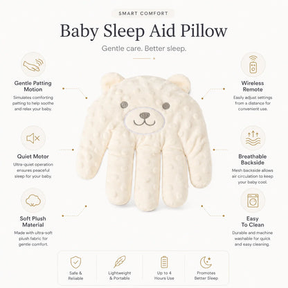 Baby Soothing Patting Pillow