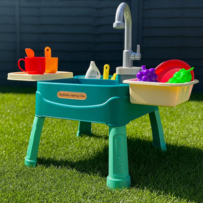 Kids’ Play Kitchen with Running Water