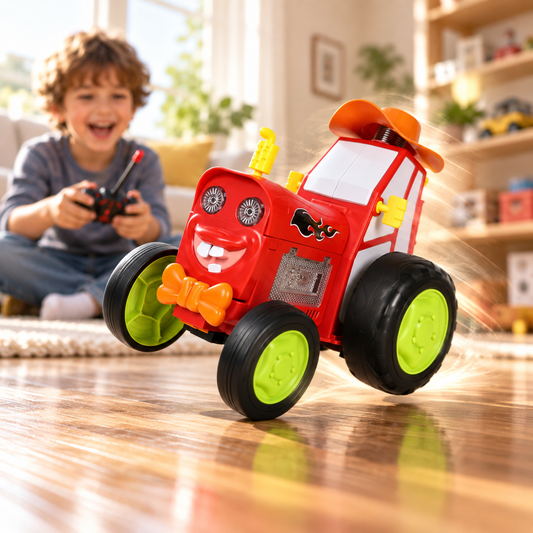 Remote Control Stunt Car with Lights & Sound