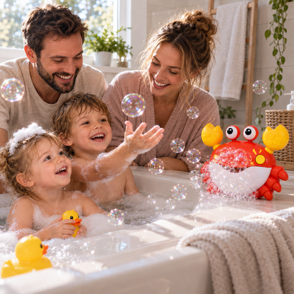 Musical Crab Bubble Bath Toy