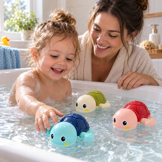 Wind-Up Swimming Bath Toys