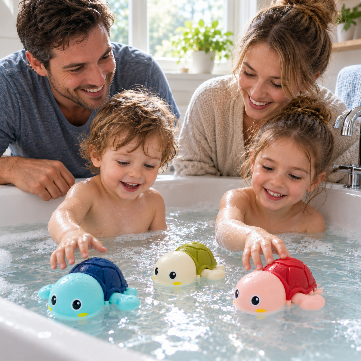 Wind-Up Swimming Bath Toys