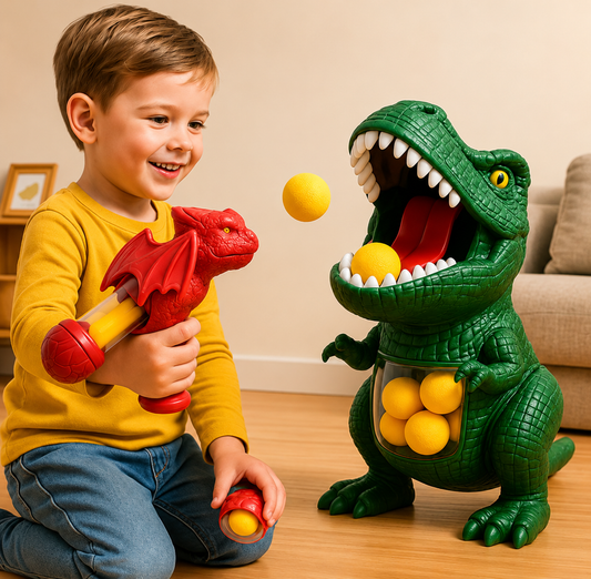Mechanical Foam Ball Target Game for Children