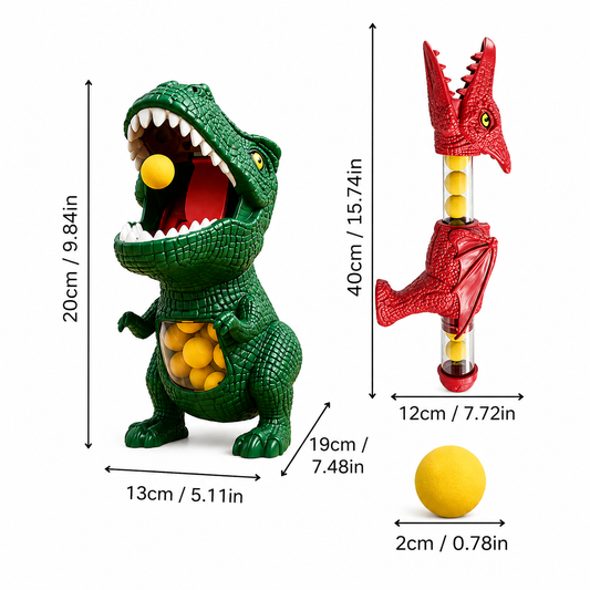 Mechanical Foam Ball Target Game for Children
