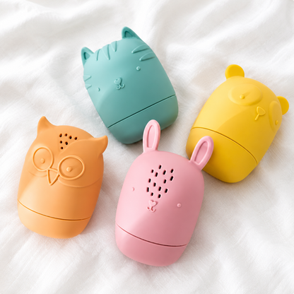 Two-Piece Silicone Bath Toy Set for Children