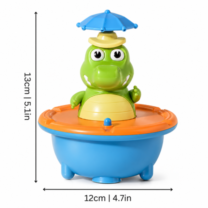 Rotating Water Toy with Integrated Fountain Function