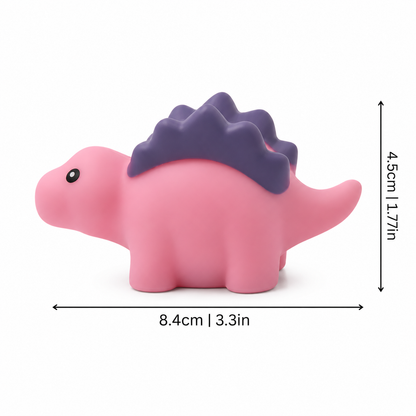 Water-Activated Light-Up Bath Dinosaurs – 6-Piece Set