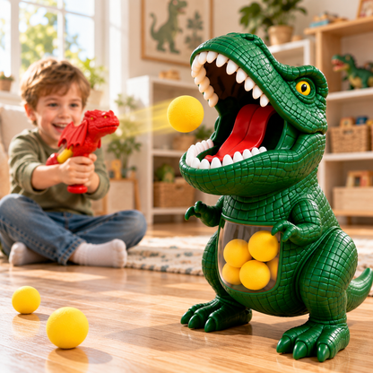 Dinosaur Foam Ball Target Game