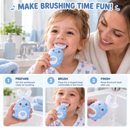 U-Shaped Electric Kids Toothbrush