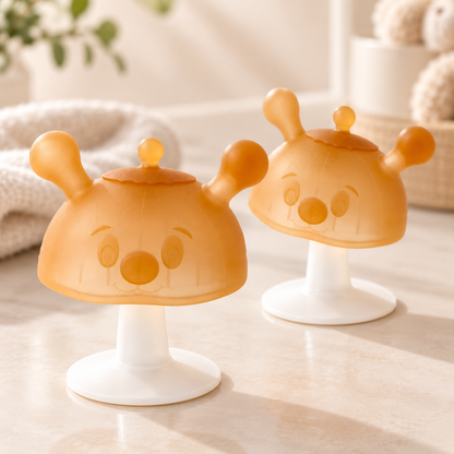 Soft Silicone Baby Teether with Suction Cup