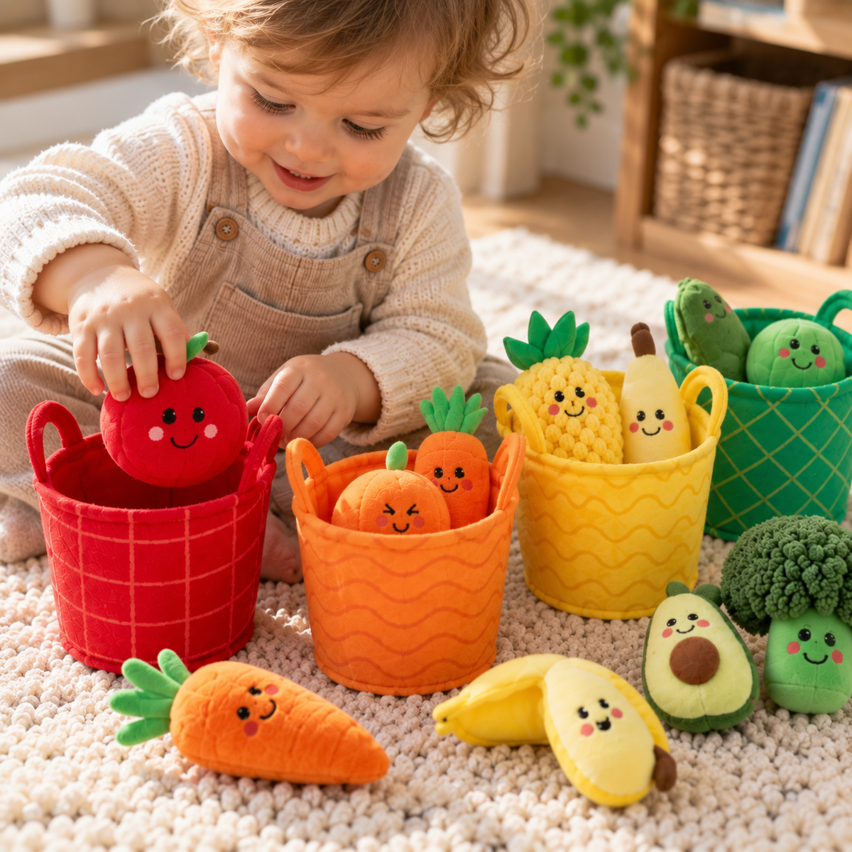 Fruit Sorting Play Set