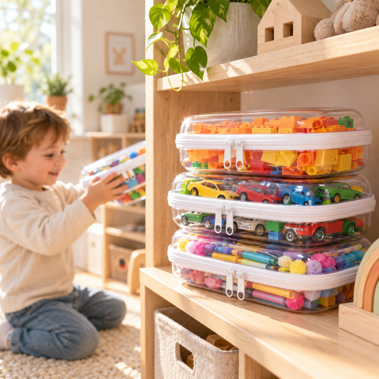 Clear Toy Storage Bags