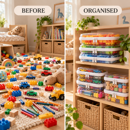 Clear Toy Storage Bags
