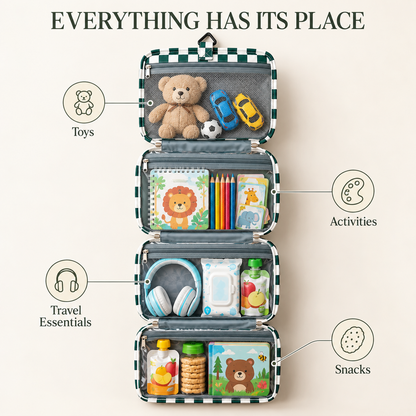 Family Travel Organiser Bag