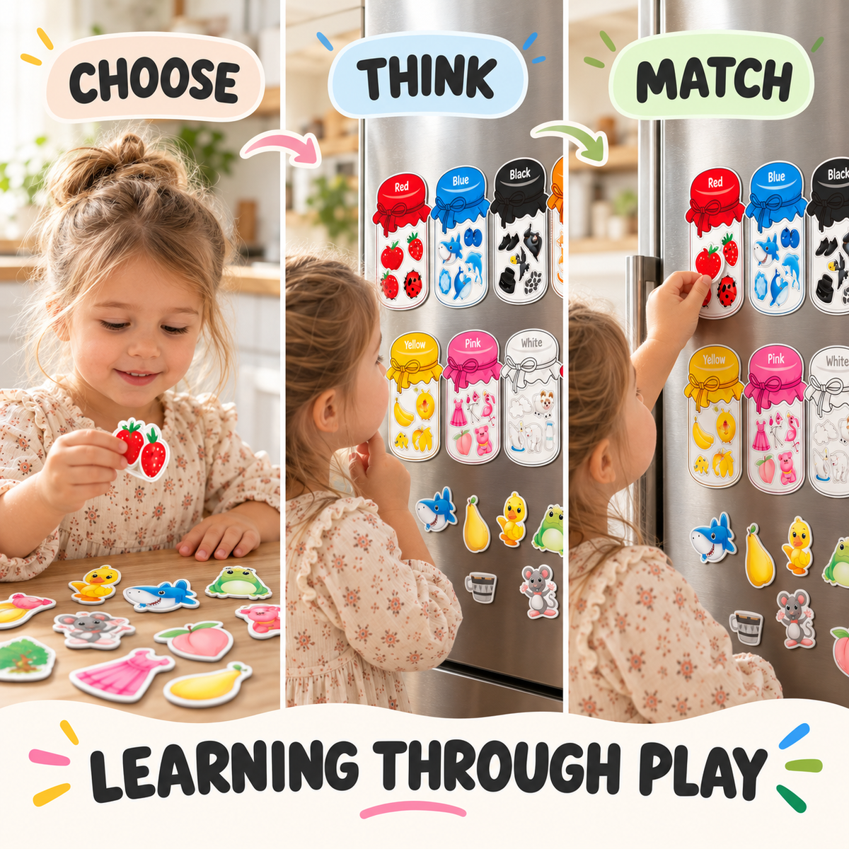 Magnetic Colour Sorting Set