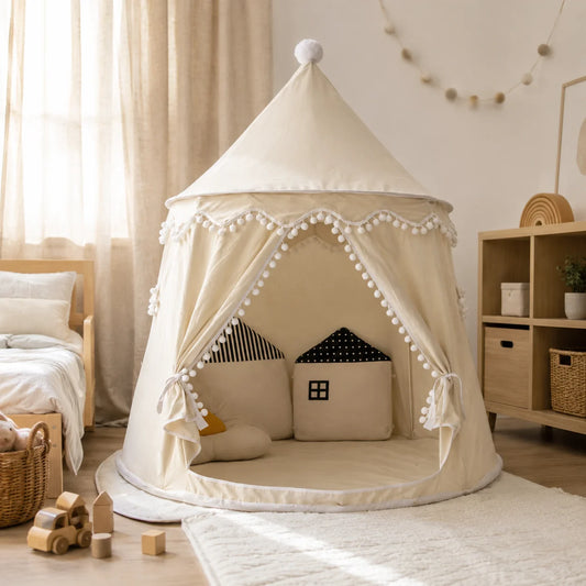 Cozy Canvas Reading & Play Tent