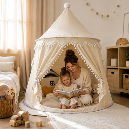 Cozy Canvas Reading & Play Tent