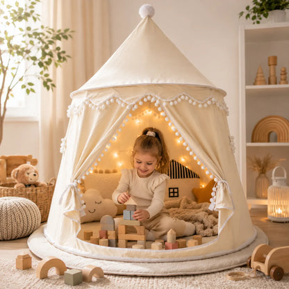 Cozy Canvas Reading & Play Tent