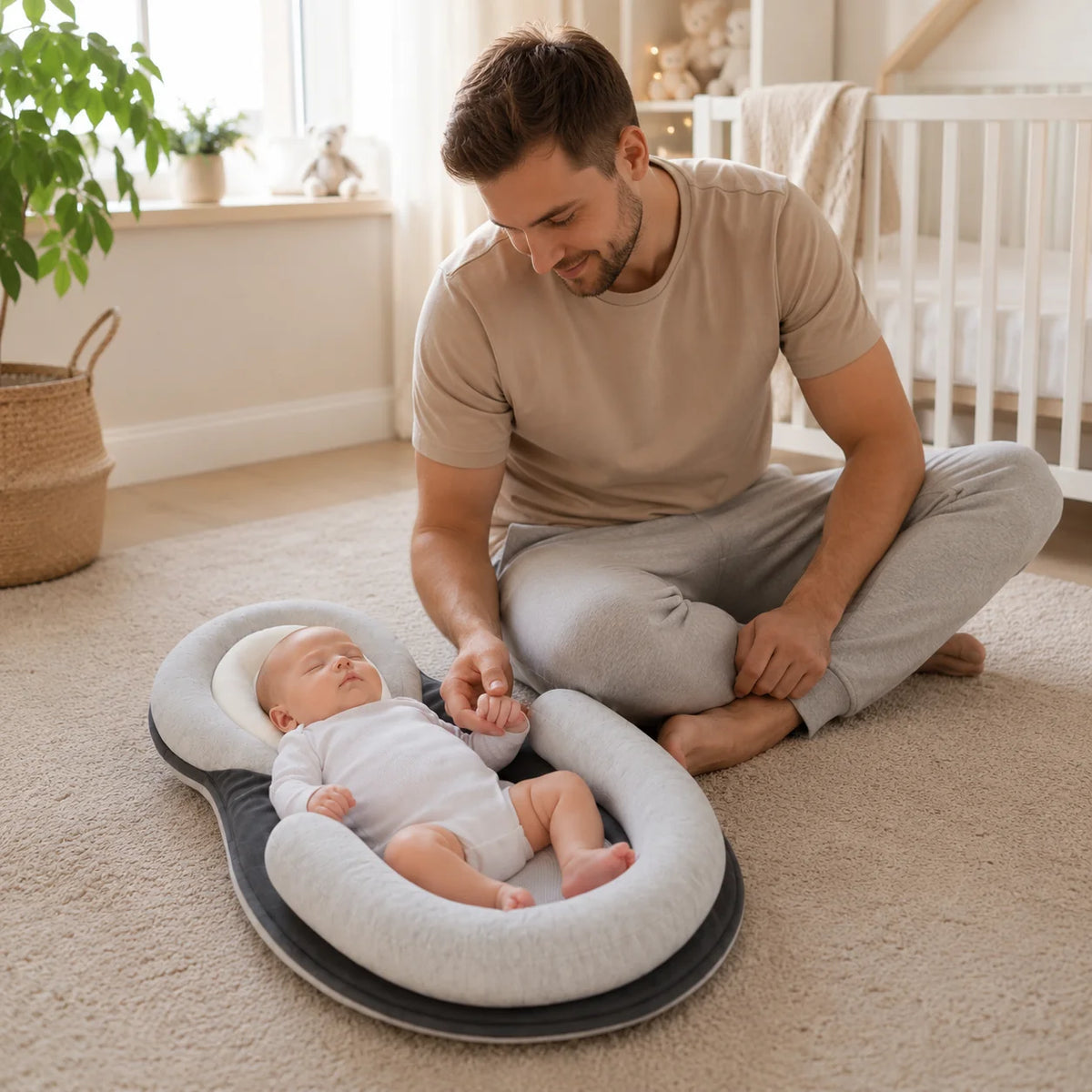 CozyNest Baby Lounger