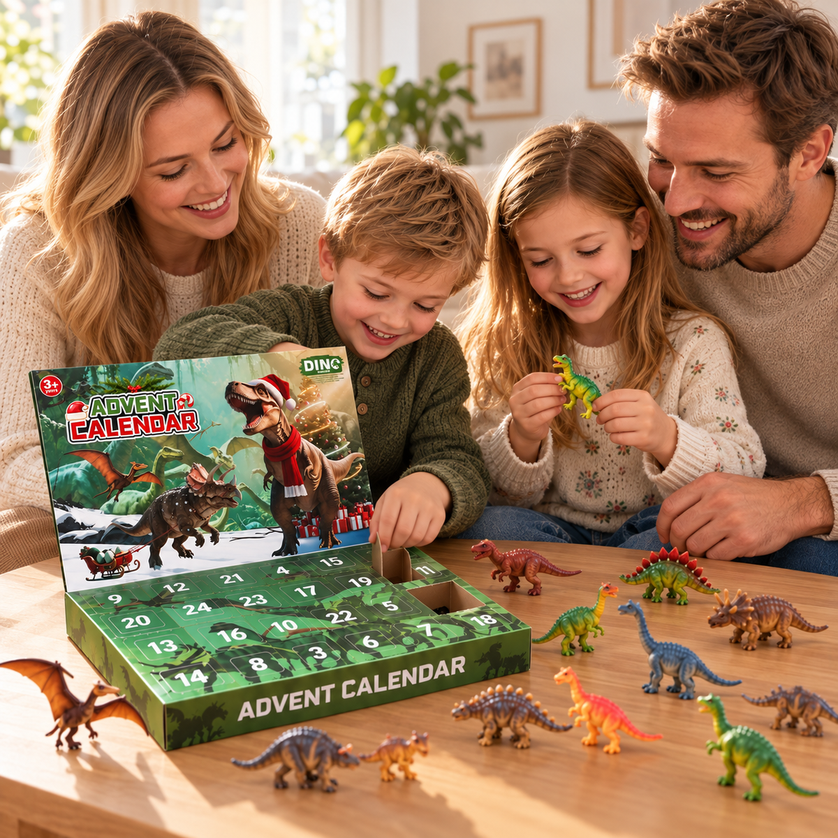 Dinosaur Advent Calendar for Kids