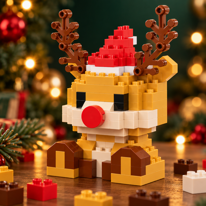Christmas Building Figure
