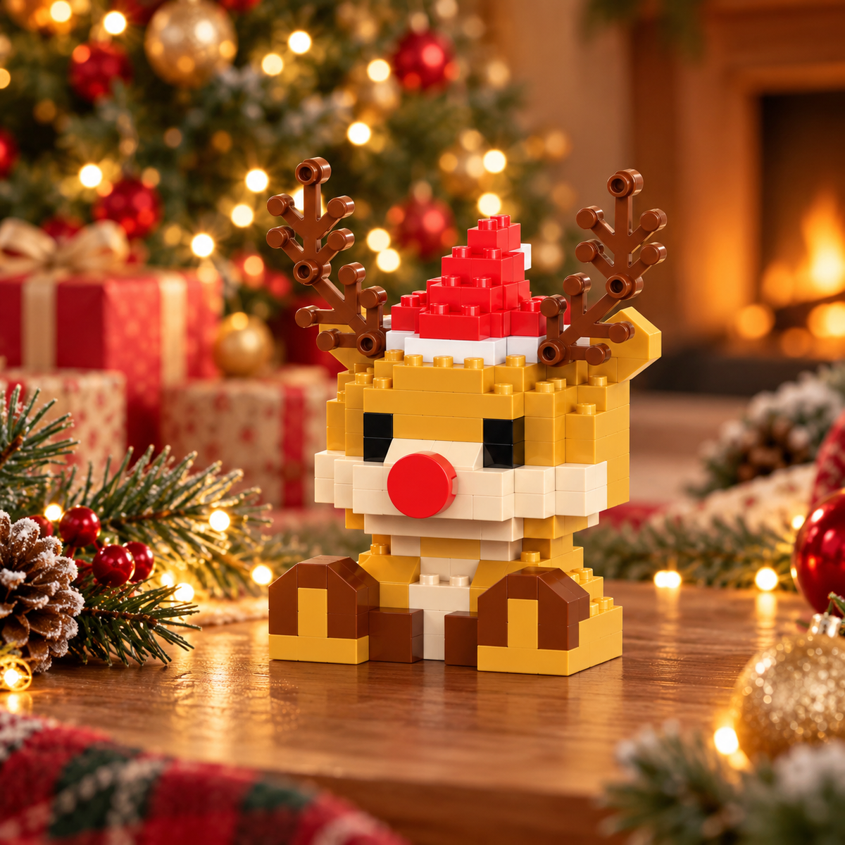 Christmas Building Figure