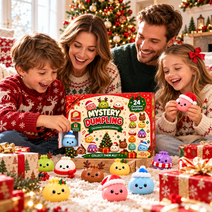 Mini Dumpling Squishy Advent Calendar