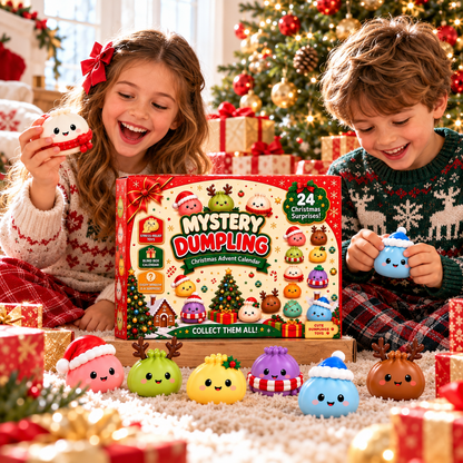 Mini Dumpling Squishy Advent Calendar