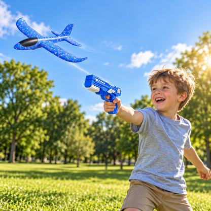 Kids Foam Airplane Launcher