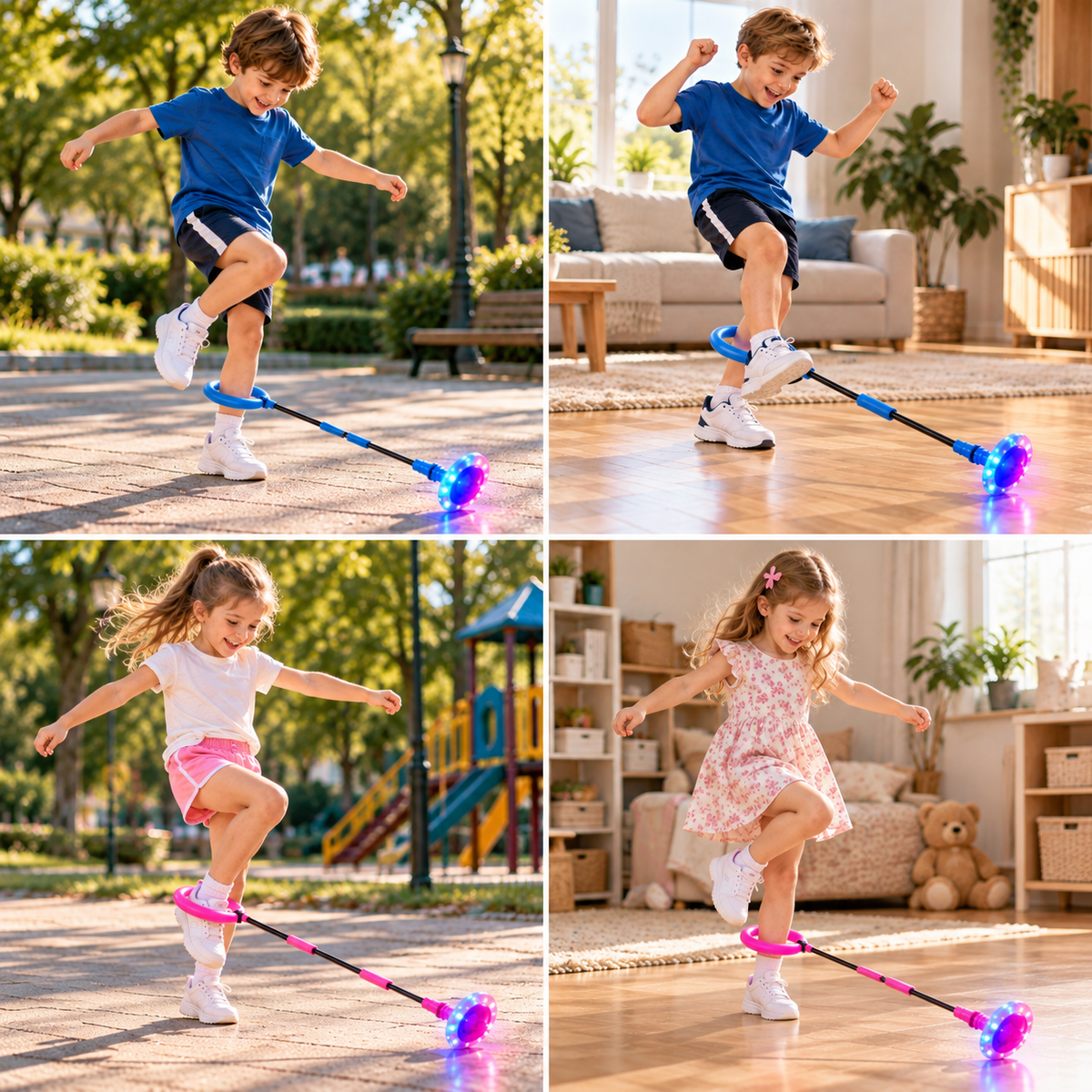 LED Skip Ball for Kids